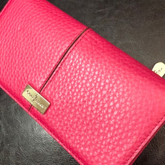 🆕 Cole Haan Leather Slim Wallet - Picture 2 of 8